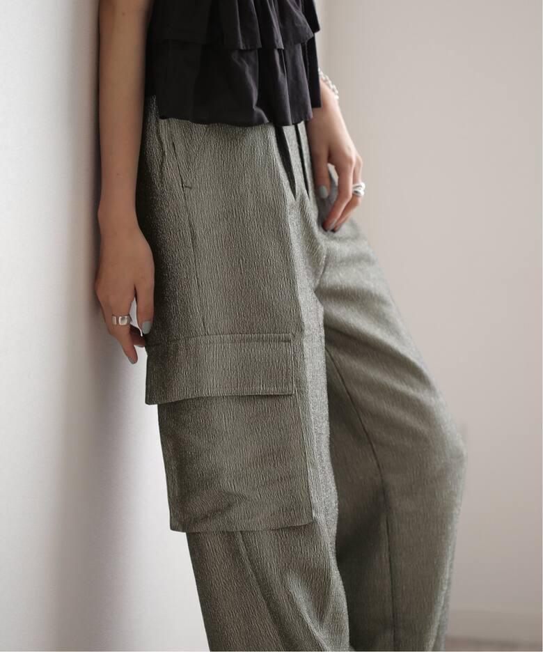 anuke Glitter Cargo Pants 62410709（カーゴパンツ）｜BOICE FROM BAYCREW'S（ボイスフロム