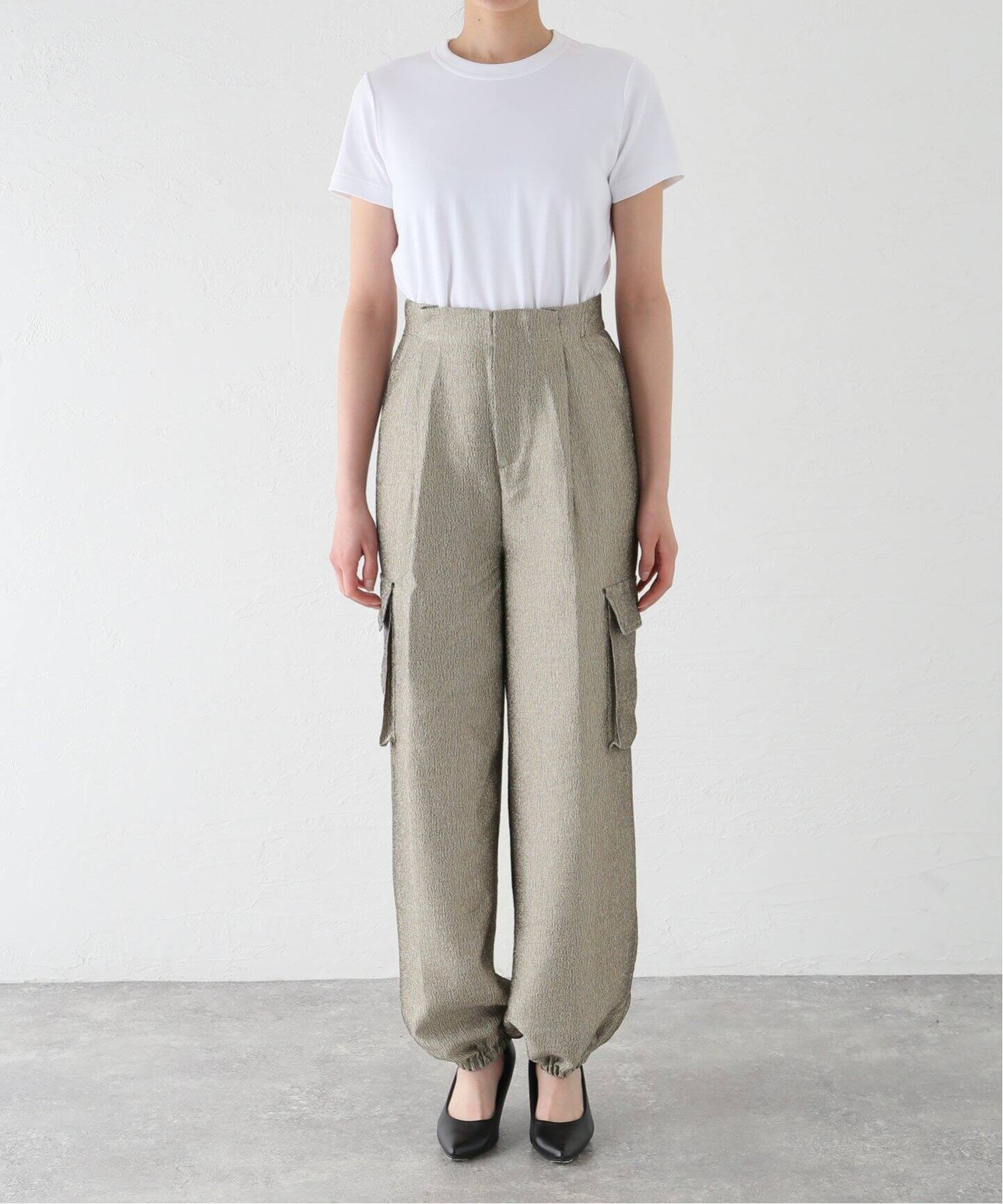 anuke Glitter Cargo Pants 62410709（カーゴパンツ）｜BOICE FROM  