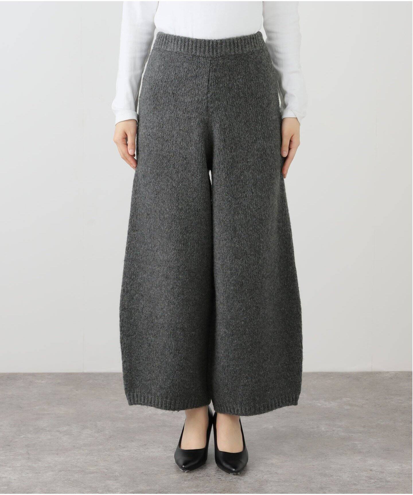 ETRE TOKYO コクーンシルエットニットパンツ 1224620025（ジャージ 