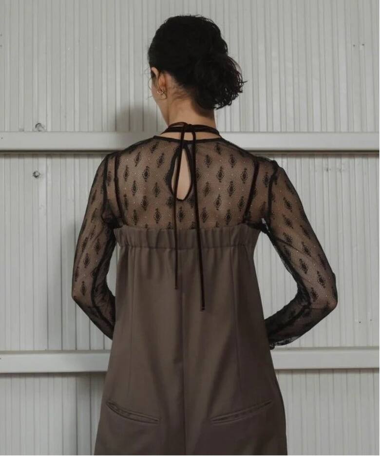 KnuthMarf pattern lace all-in-one KM24AT01（スラックス）｜BOICE 