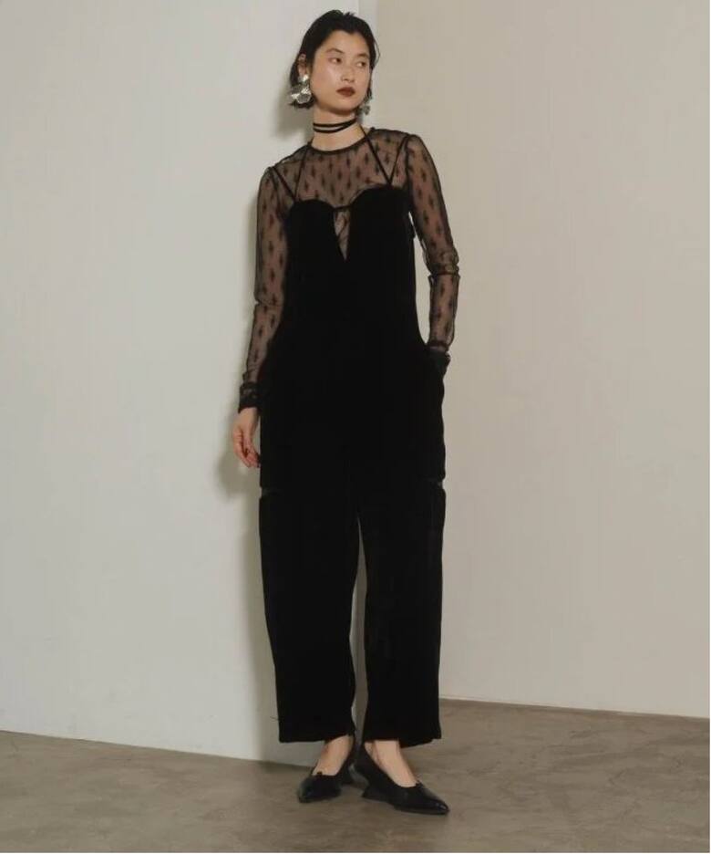 KnuthMarf pattern lace all-in-one KM24AT01（スラックス）｜BOICE 