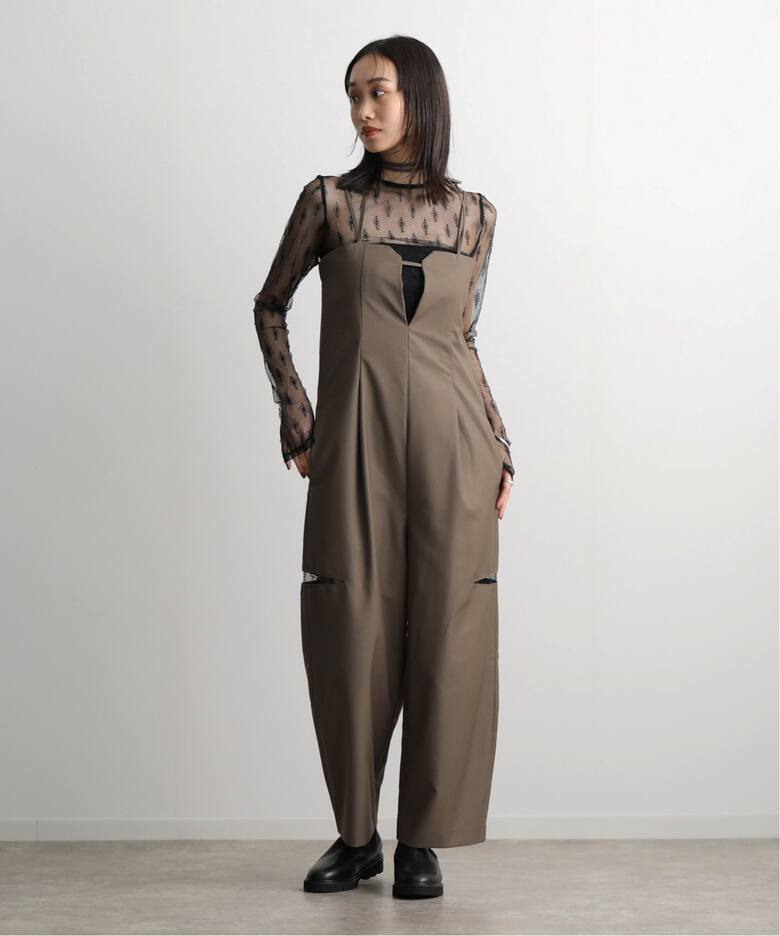 KnuthMarf pattern lace all-in-one KM24AT01（スラックス）｜BOICE 