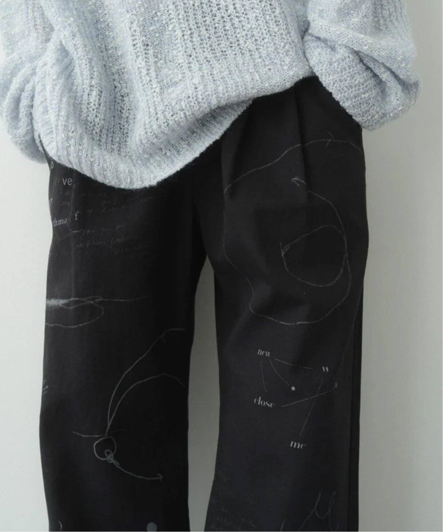 KnuthMarf graffiti pants KM24WN01（チノパンツ）｜BOICE FROM 