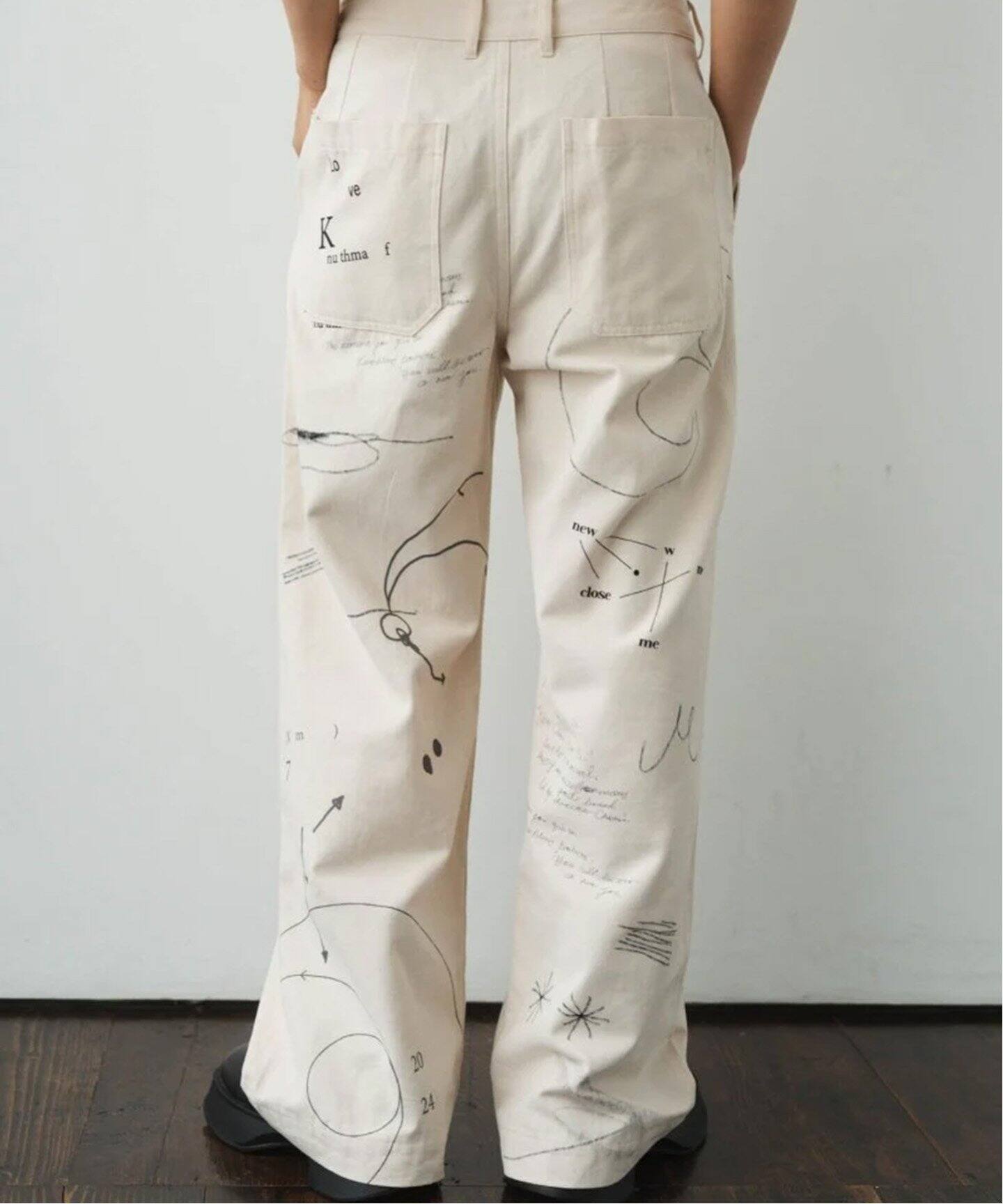 KnuthMarf graffiti pants KM24WN01（チノパンツ）｜BOICE FROM 