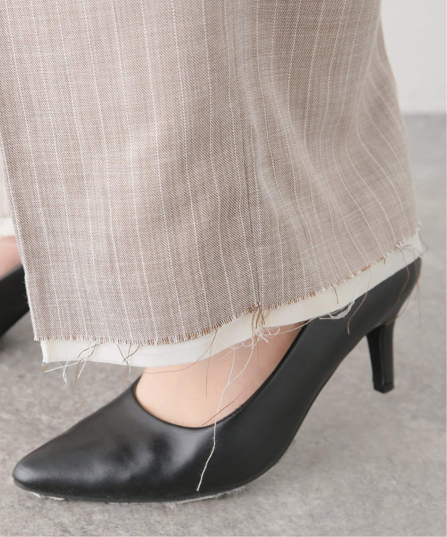 row edge pants(unisex)/2color | KNUTH MARF