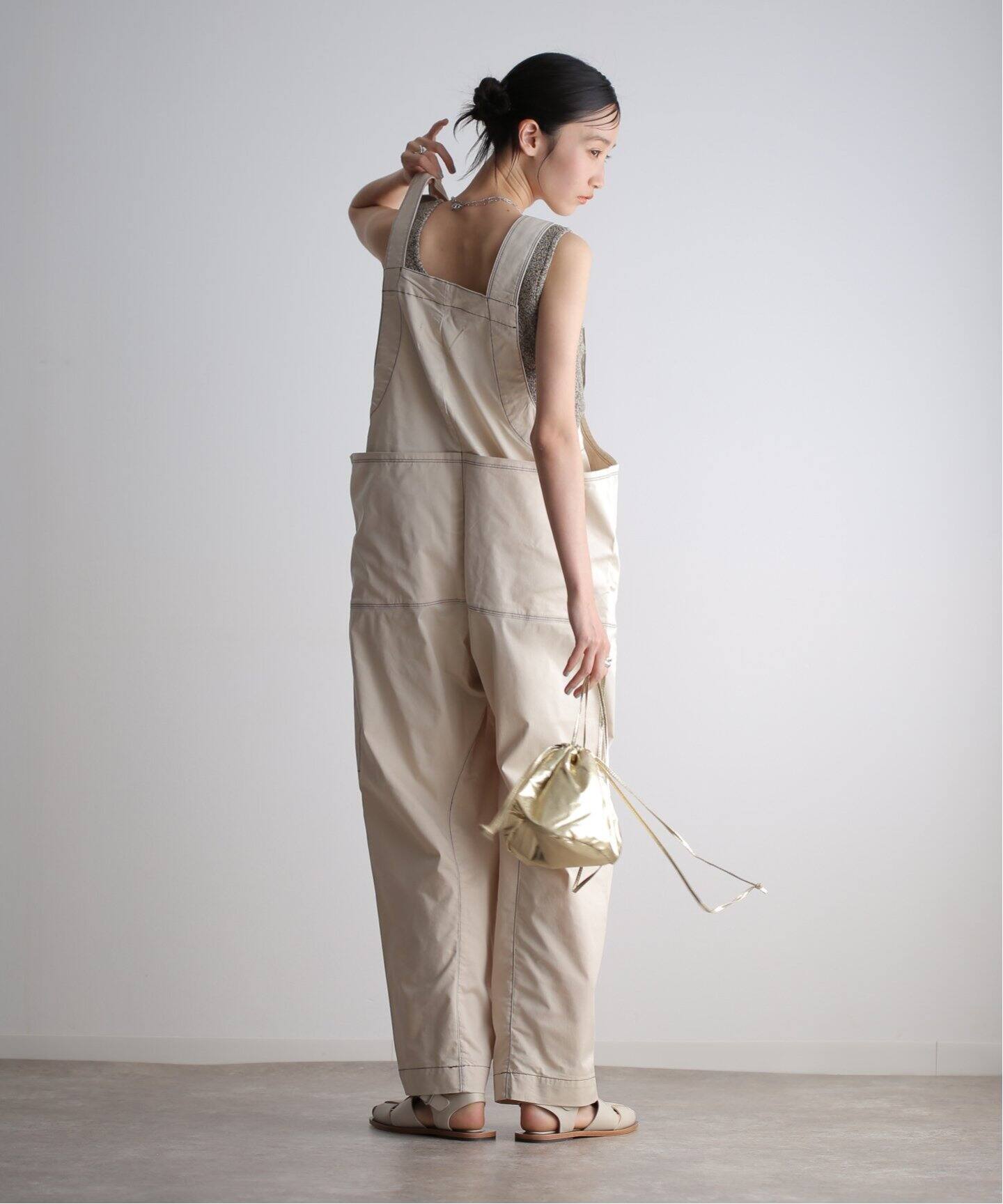 TODAYFUL Frontzip Cotton Salopette（スラックス）｜BOICE FROM 