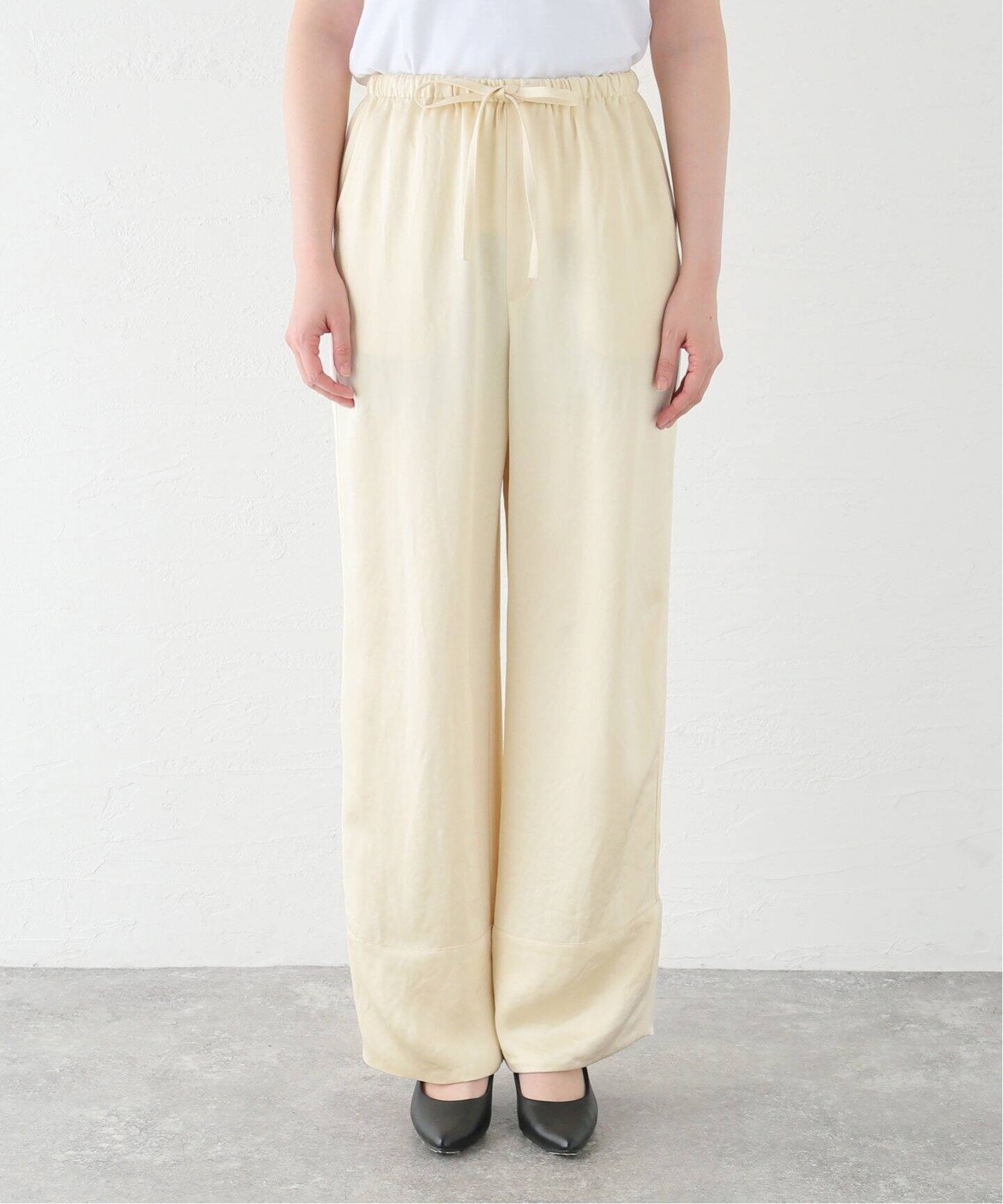 TODAYFUL Satin Easy Pants 12410709（スラックス）｜BOICE FROM  