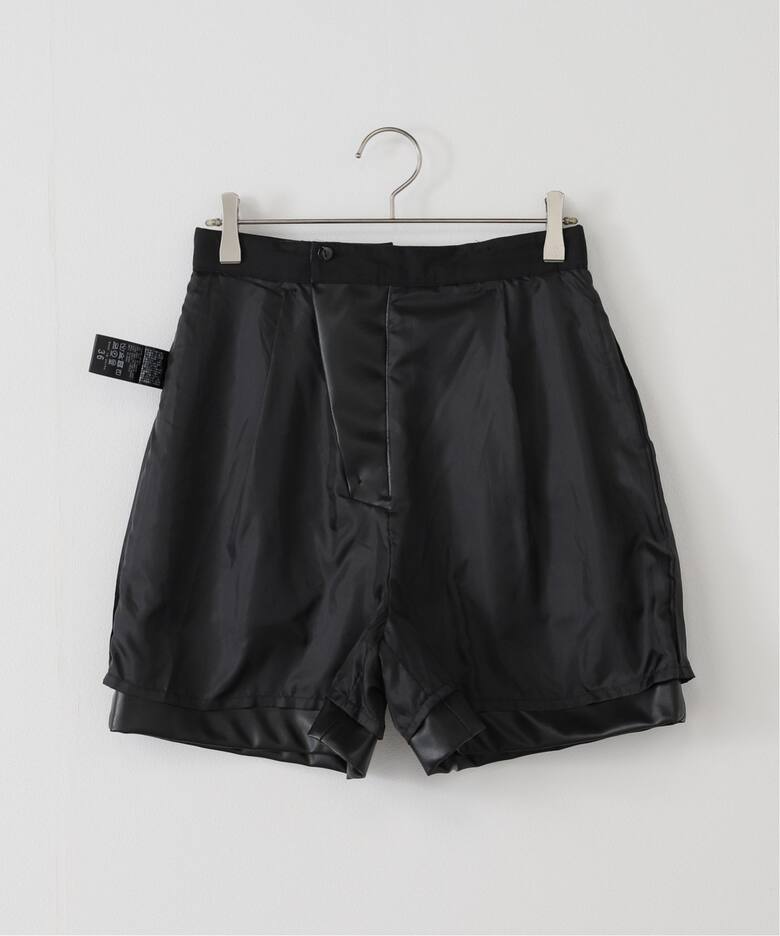 フェイクレザーショートパンツ（ショート・ハーフパンツ）｜La 