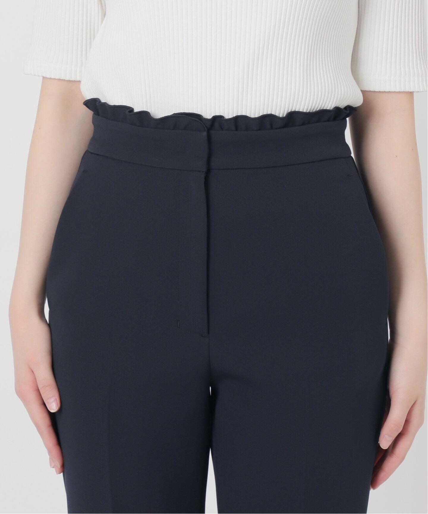 ウエストフリルパンツ（スラックス）｜La Totalite（ラ トータリテ）の  