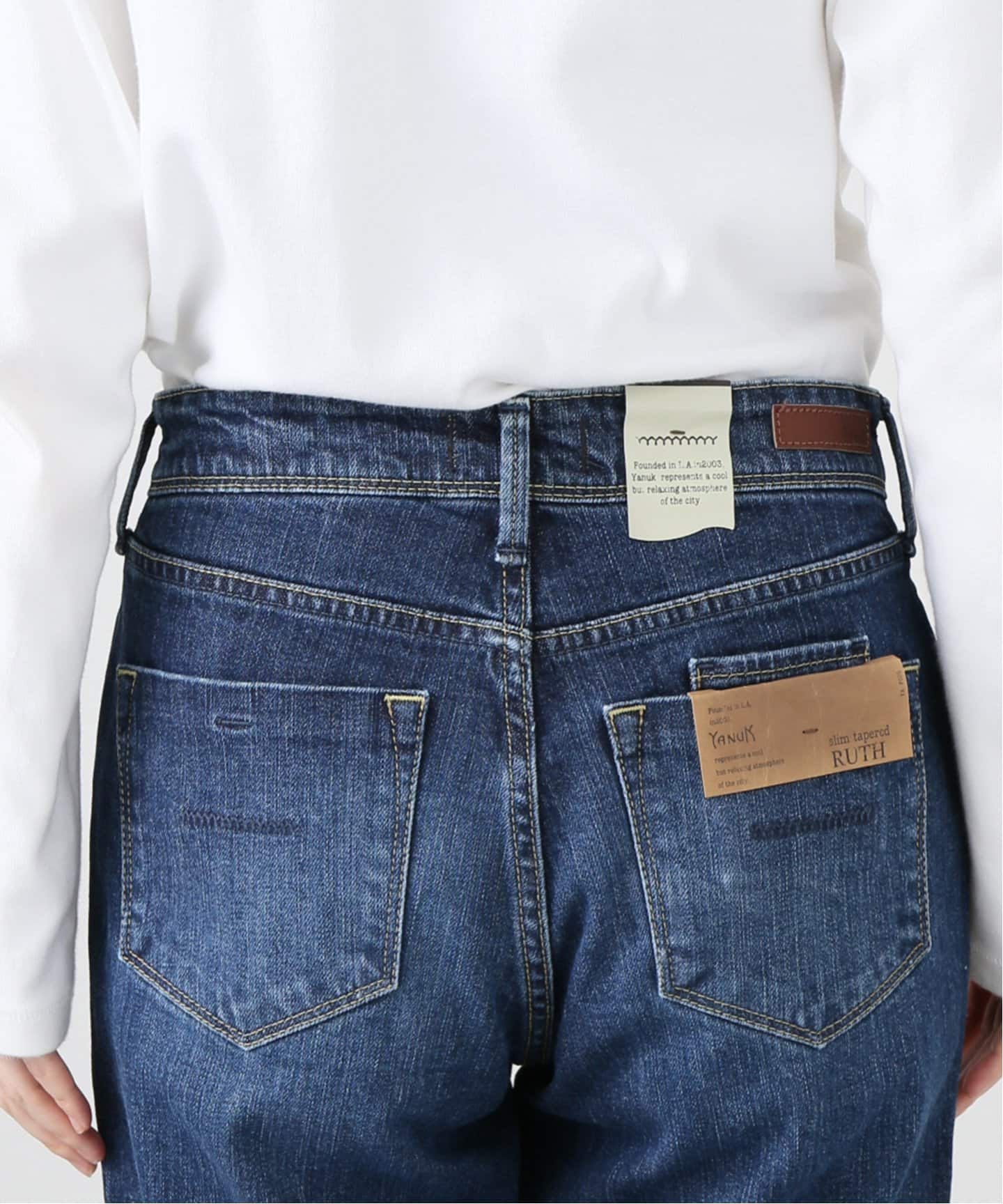 ヤヌーク YANUK HighWaist RUTH デニム ジーンズ 23 YANUK ヤヌーク】デニム RUTH | BRAND,YANUK（ヤヌーク） | ANNE