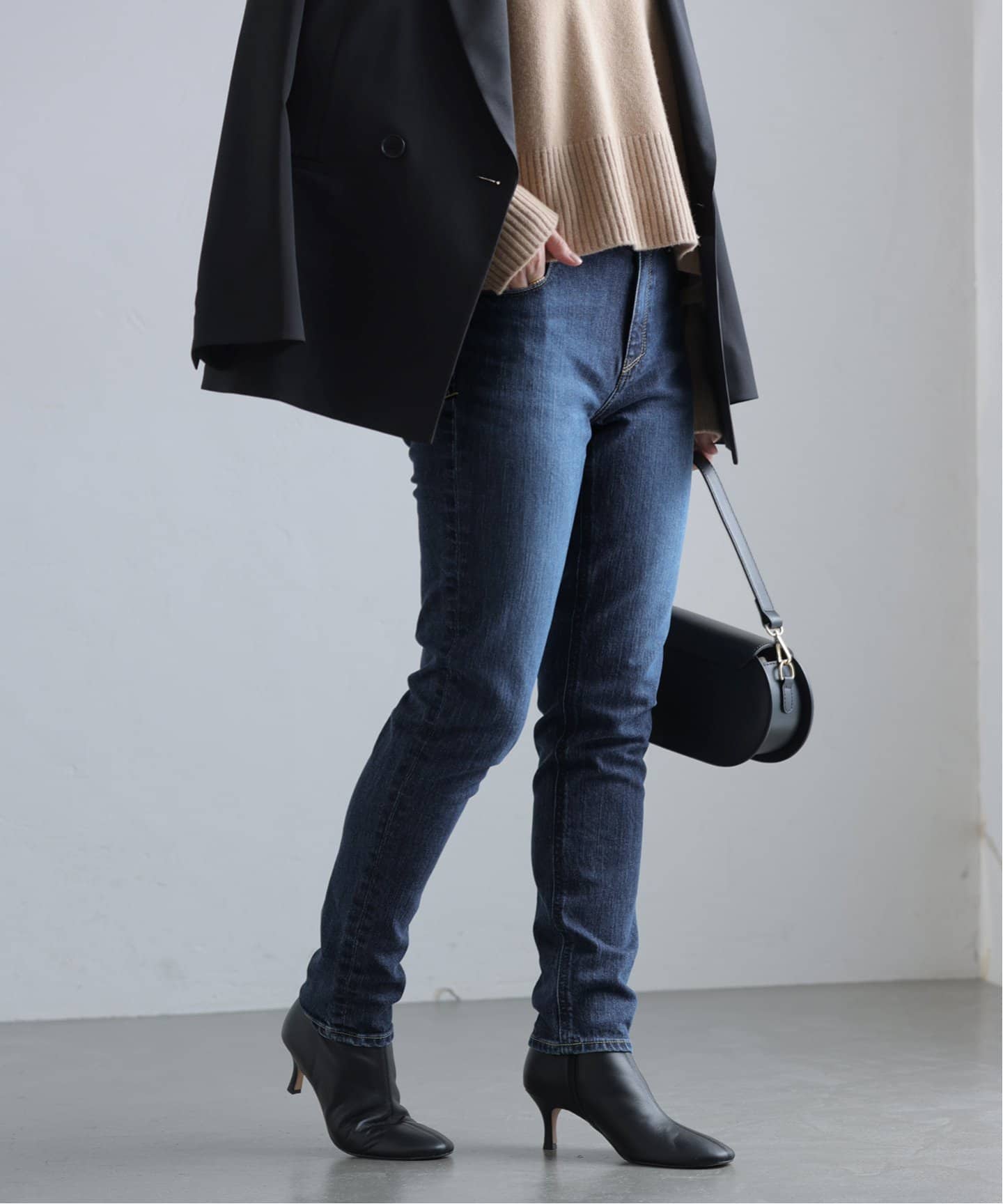 ヤヌーク YANUK HighWaist RUTH デニム ジーンズ 23 Amazon | [ヤヌーク] High Waist RUTH (Slim Tapered 57113263