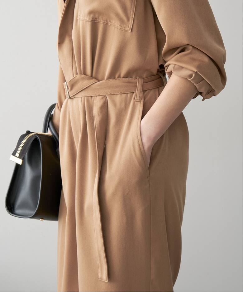 サテンジャンプスーツ（つなぎ／オールインワン）｜Spick and Span  