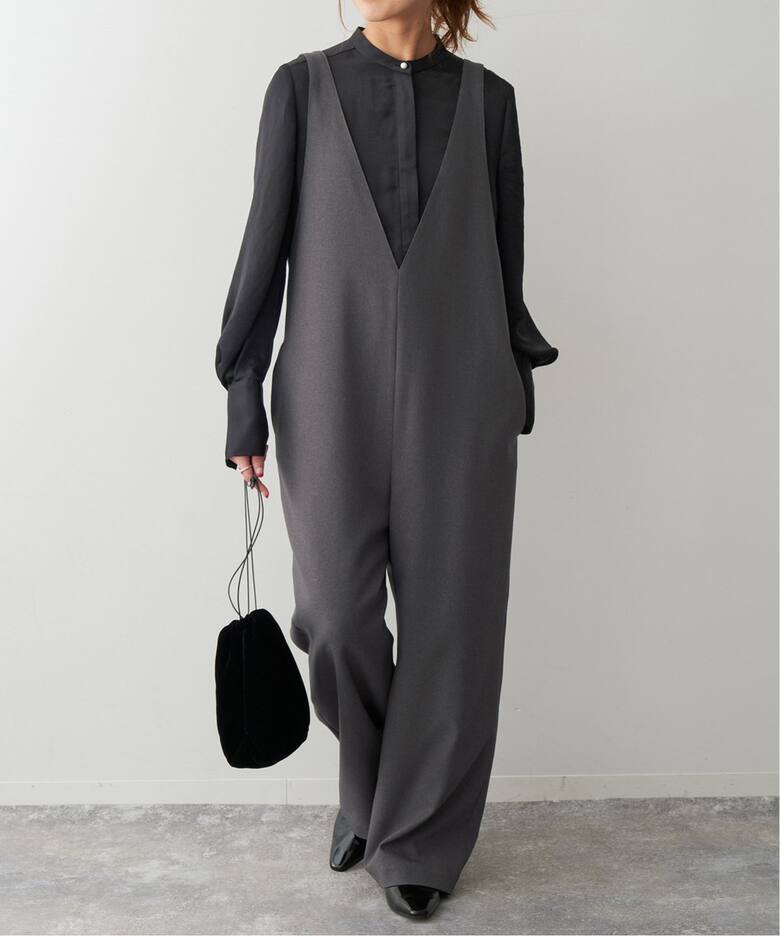 Vネックオールインワン（つなぎ／オールインワン）｜Spick and Span  