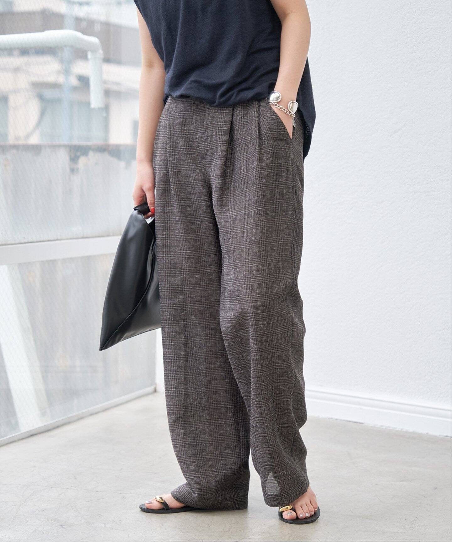 リネンライクカラミパンツ（その他パンツ）｜Spick and Span（スピック  