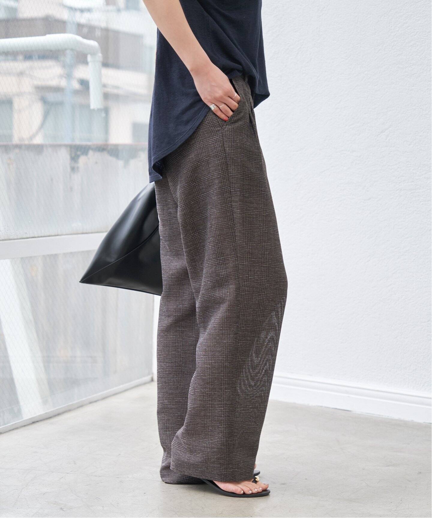 リネンライクカラミパンツ（その他パンツ）｜Spick and Span（スピック  