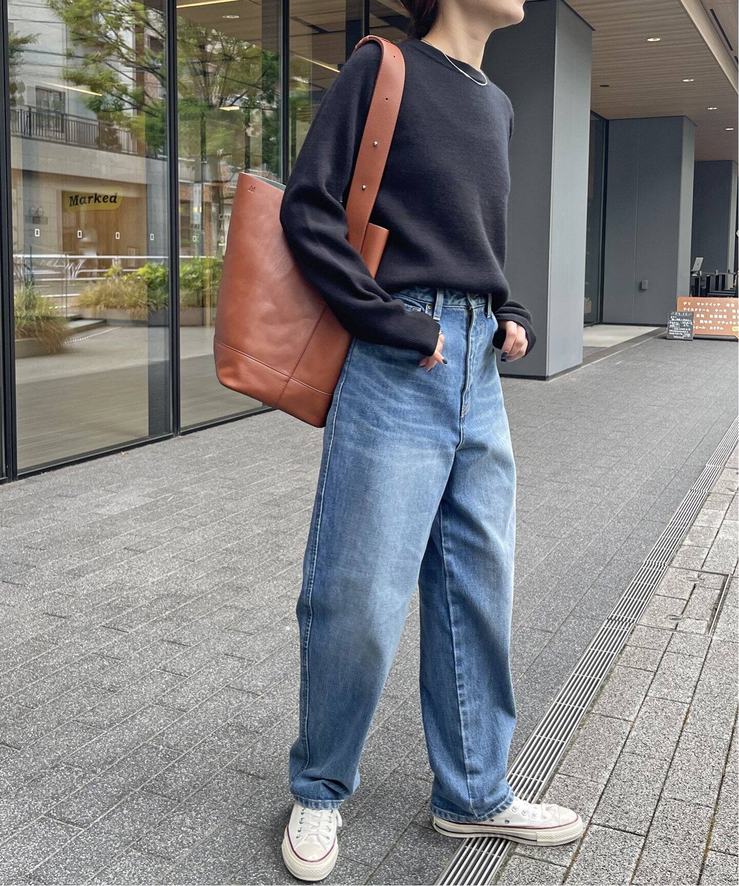 Spick & Span 51/2 CURVE LINE_DENIM ジーンズ 