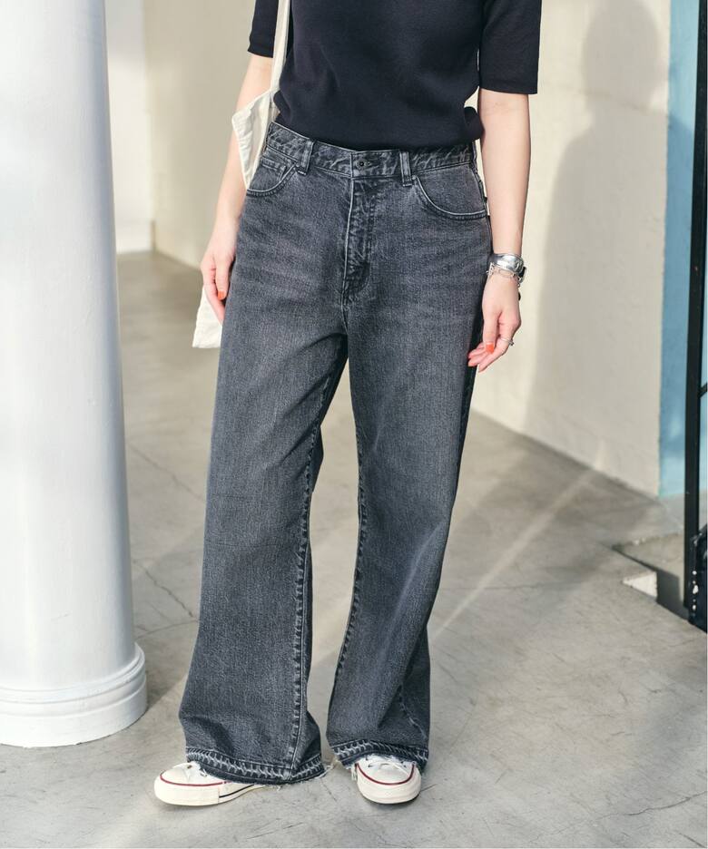 ≪追加2≫5 1/2 LOOSE-STRAIGHT DENIM（デニムパンツ・ジーンズ 