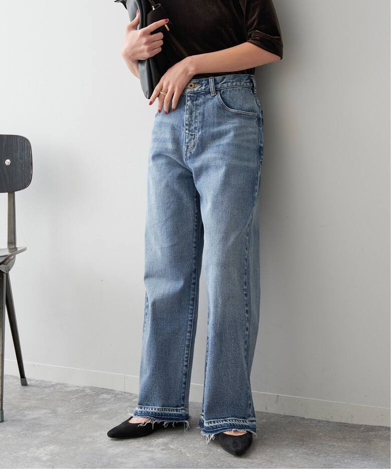 ≪追加3≫5 1/2 LOOSE-STRAIGHT DENIM（デニムパンツ・ジーンズ 