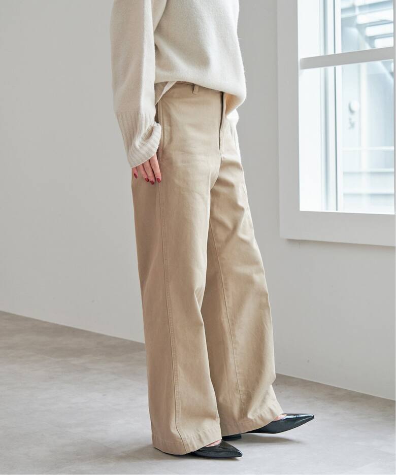 ルーズフィットチノストレート（チノパンツ）｜Spick and Span 