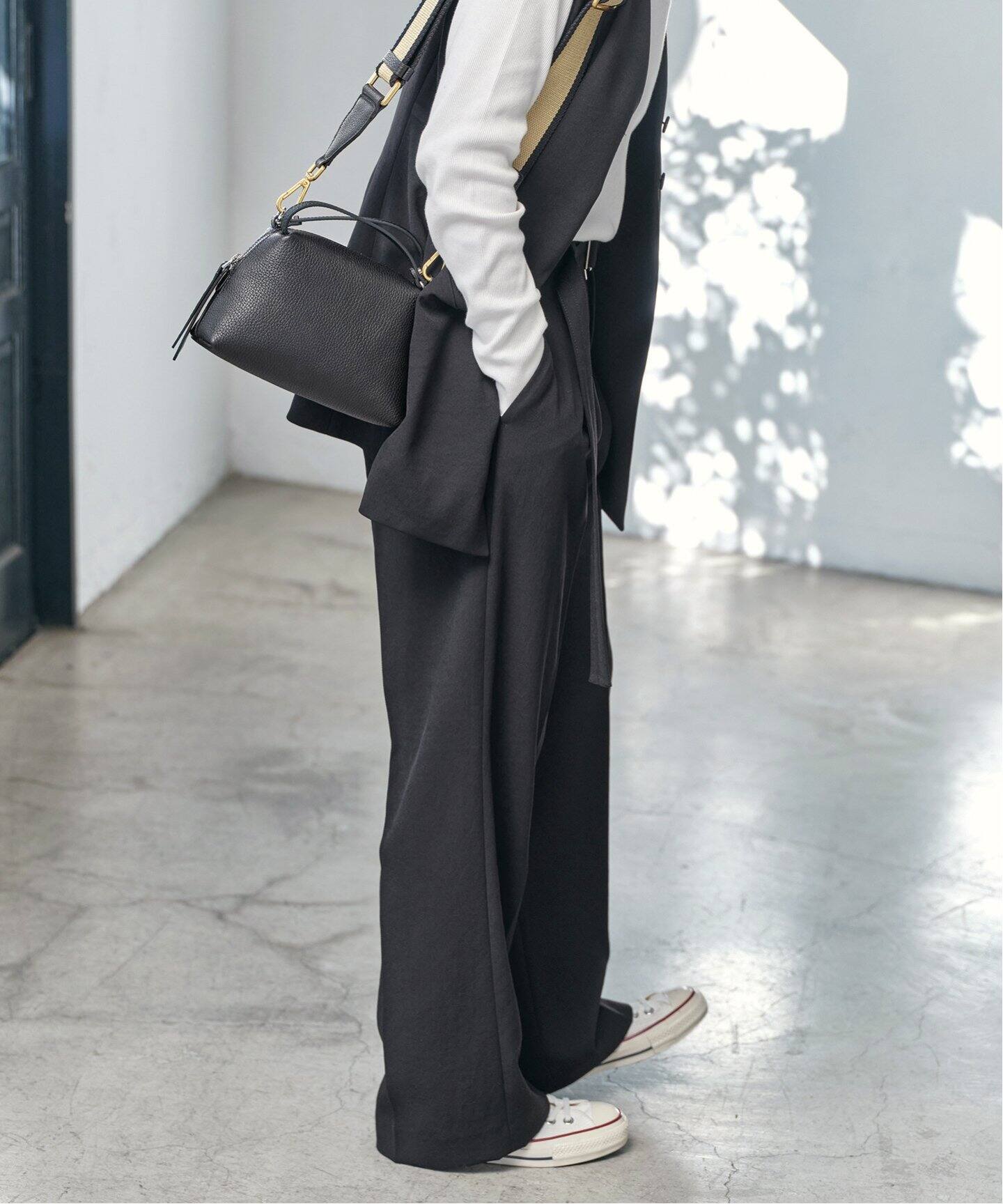 ≪追加≫PEカルゼベルテッドパンツ（スラックス）｜Spick and Span