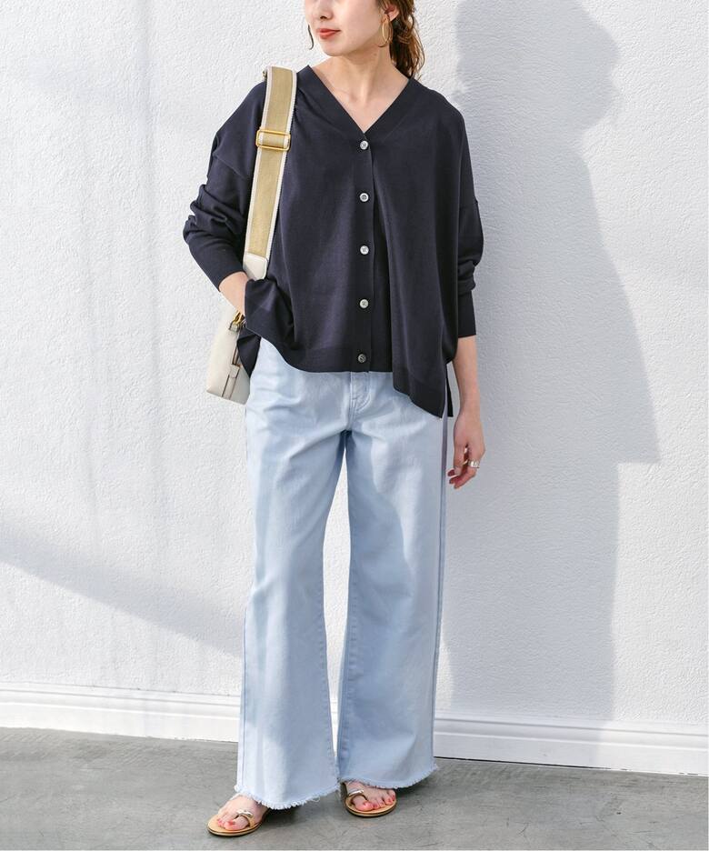 カラーガーメントダイルーズフィットパンツ（スラックス）｜Spick and 