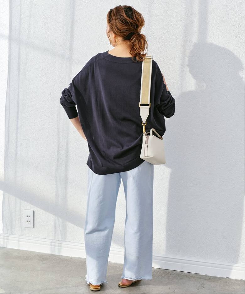 カラーガーメントダイルーズフィットパンツ（スラックス）｜Spick and 