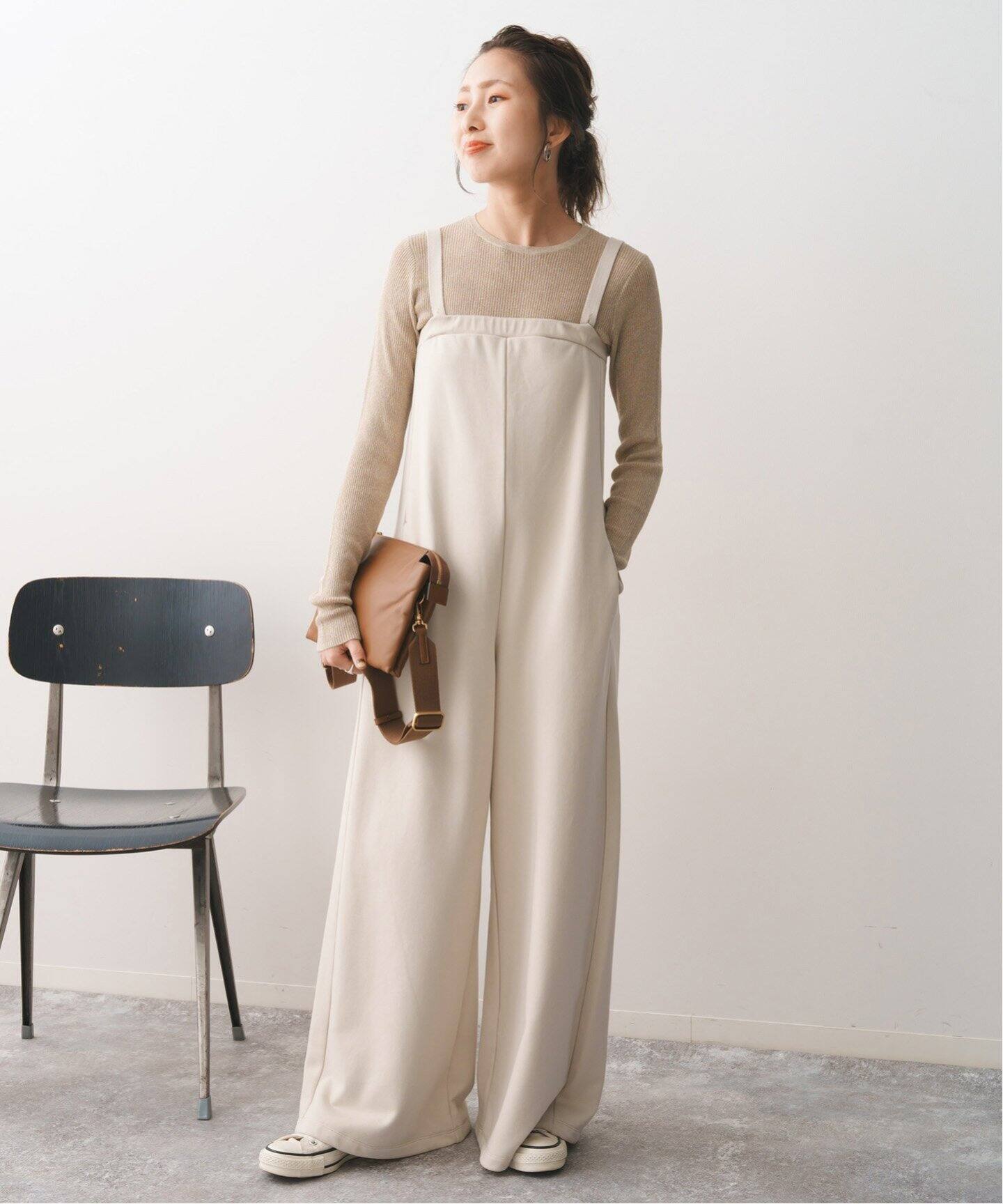 裏毛ベアオールインワン（つなぎ／オールインワン）｜Spick and Span  