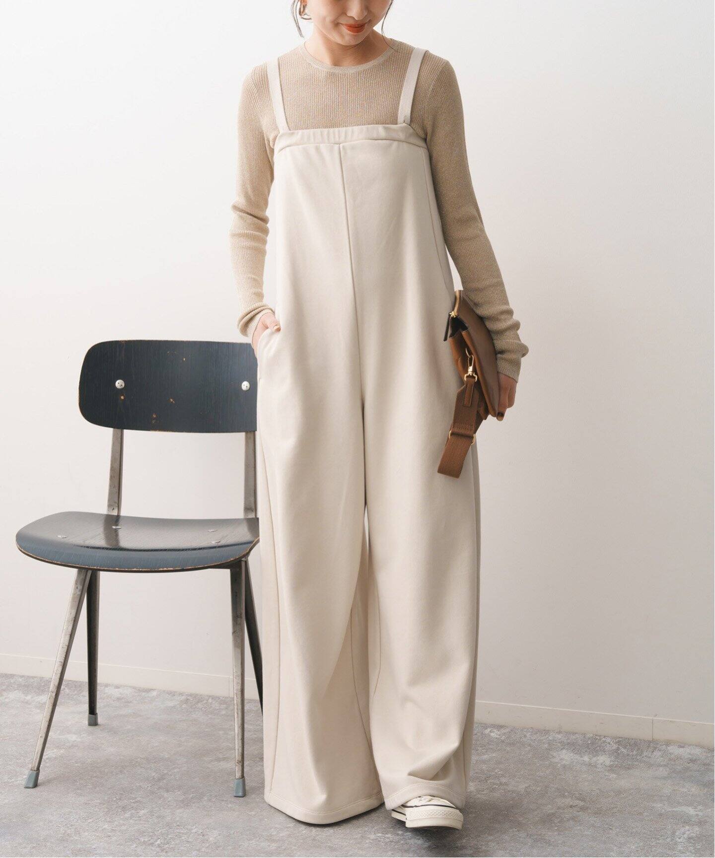 裏毛ベアオールインワン（つなぎ／オールインワン）｜Spick and Span  