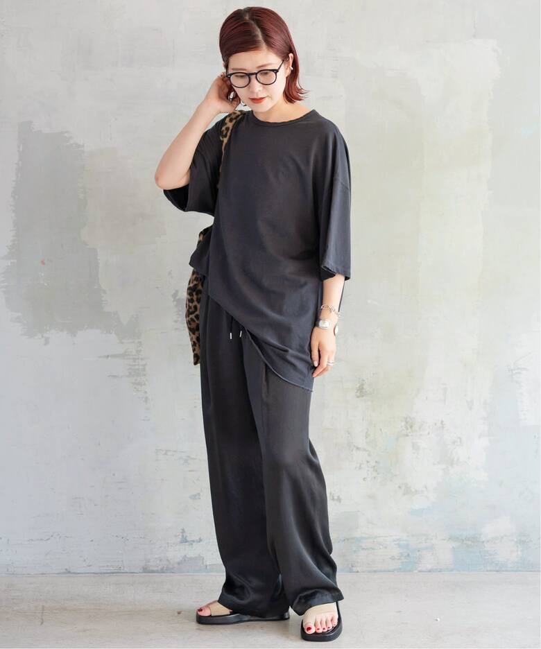 サテンイージーパンツ（その他パンツ）｜Spick and Span（スピック  