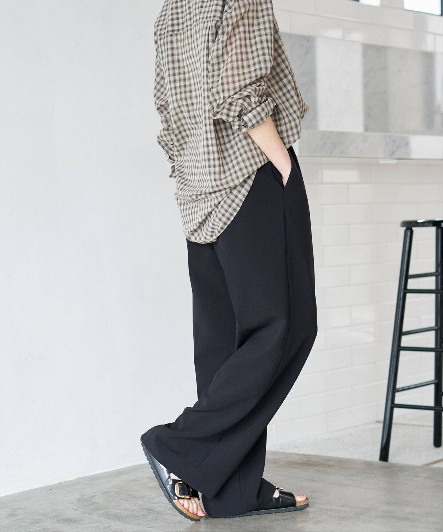 ≪追加≫ダブルクロスツータックパンツ（スラックス）｜Spick & Span