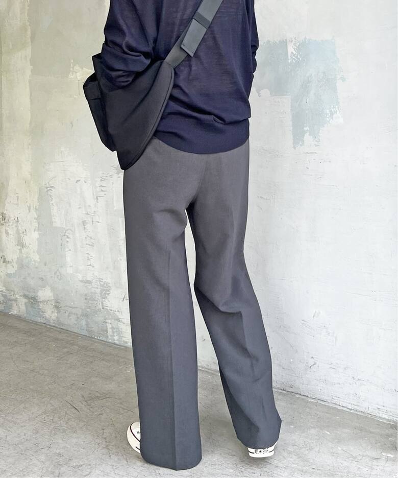 ≪追加≫ダブルクロスツータックパンツ（スラックス）｜Spick and Span  