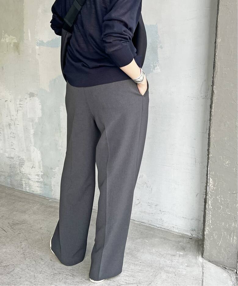 ≪追加≫ダブルクロスツータックパンツ（スラックス）｜Spick and Span  