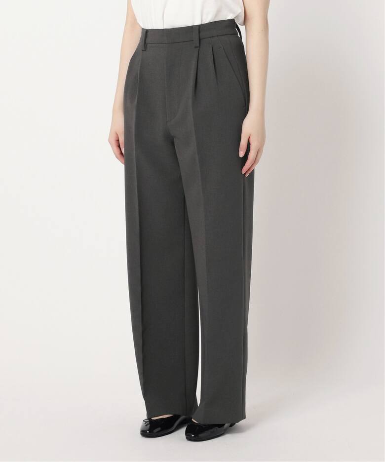 ≪追加≫ダブルクロスツータックパンツ（スラックス）｜Spick and Span 