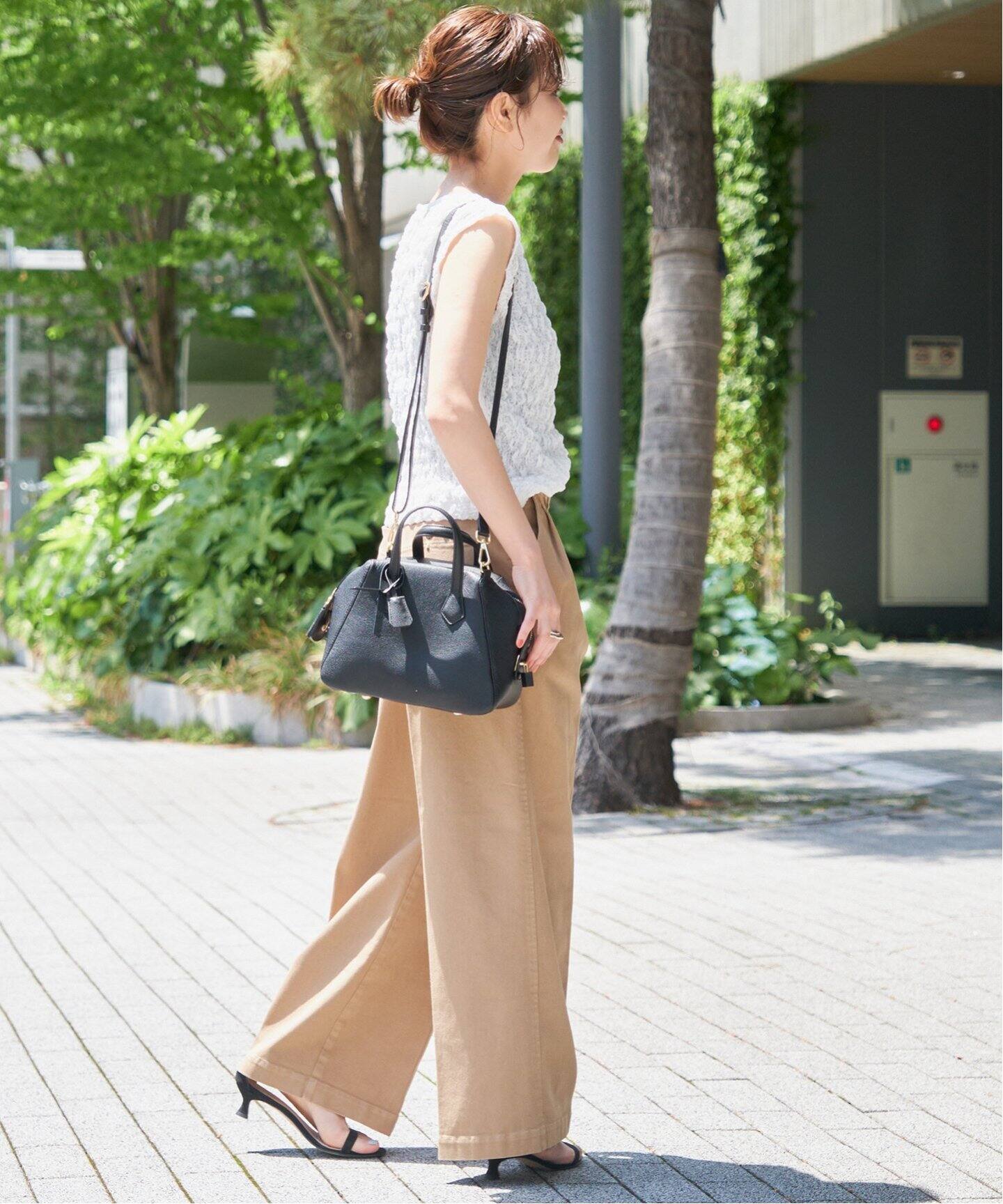 ガーメントダイストレッチワイドパンツ（その他パンツ）｜Spick and