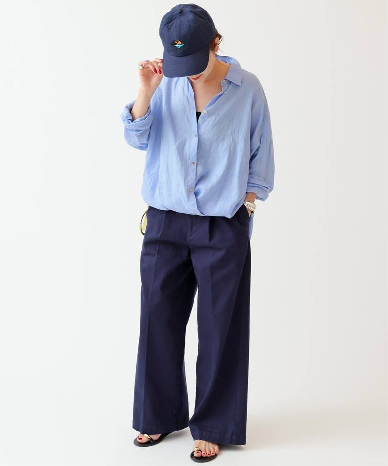 ガーメントダイストレッチワイドパンツ（その他パンツ）｜Spick and  