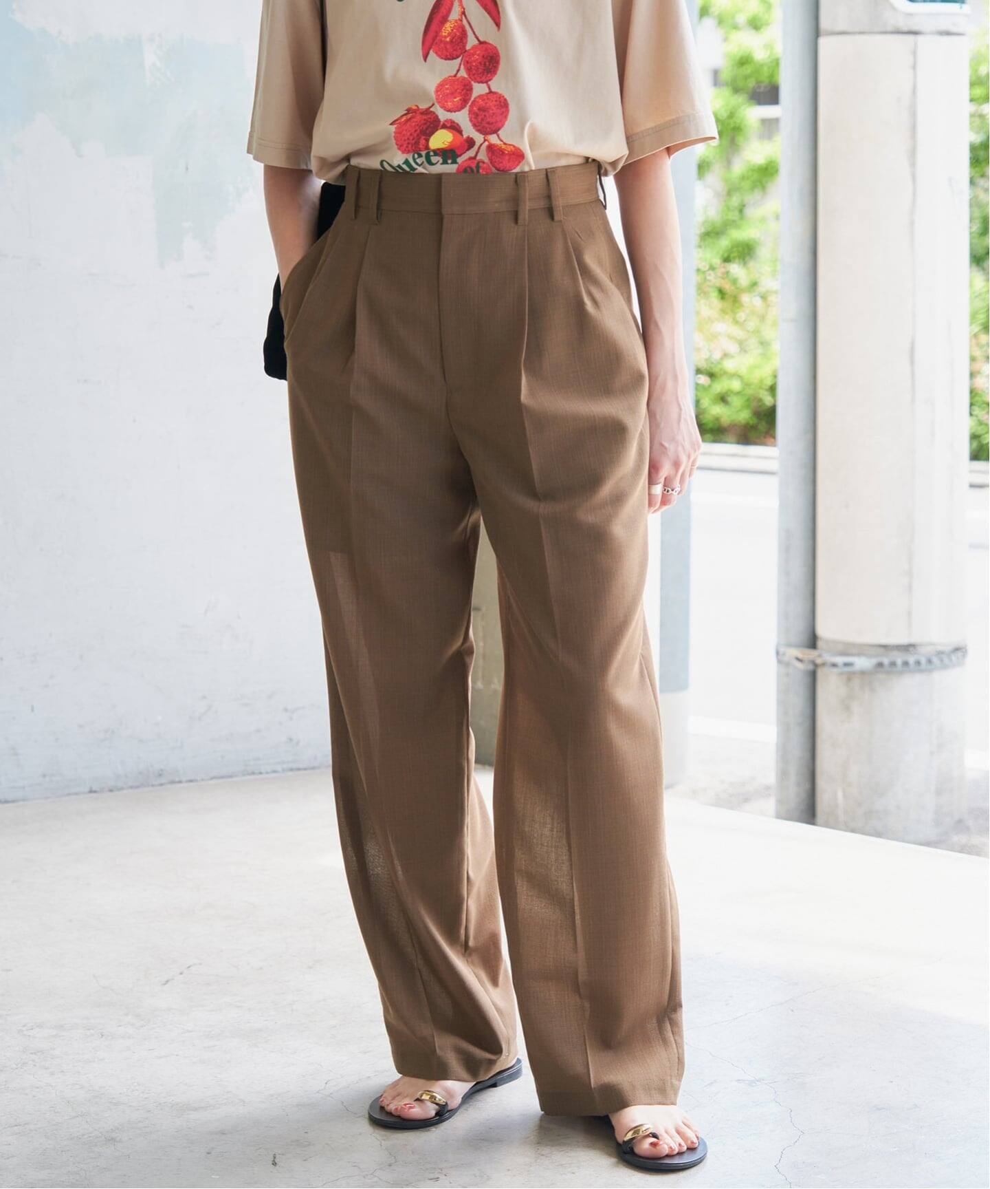 ドライシアークロスタックパンツ（スラックス）｜Spick & Span