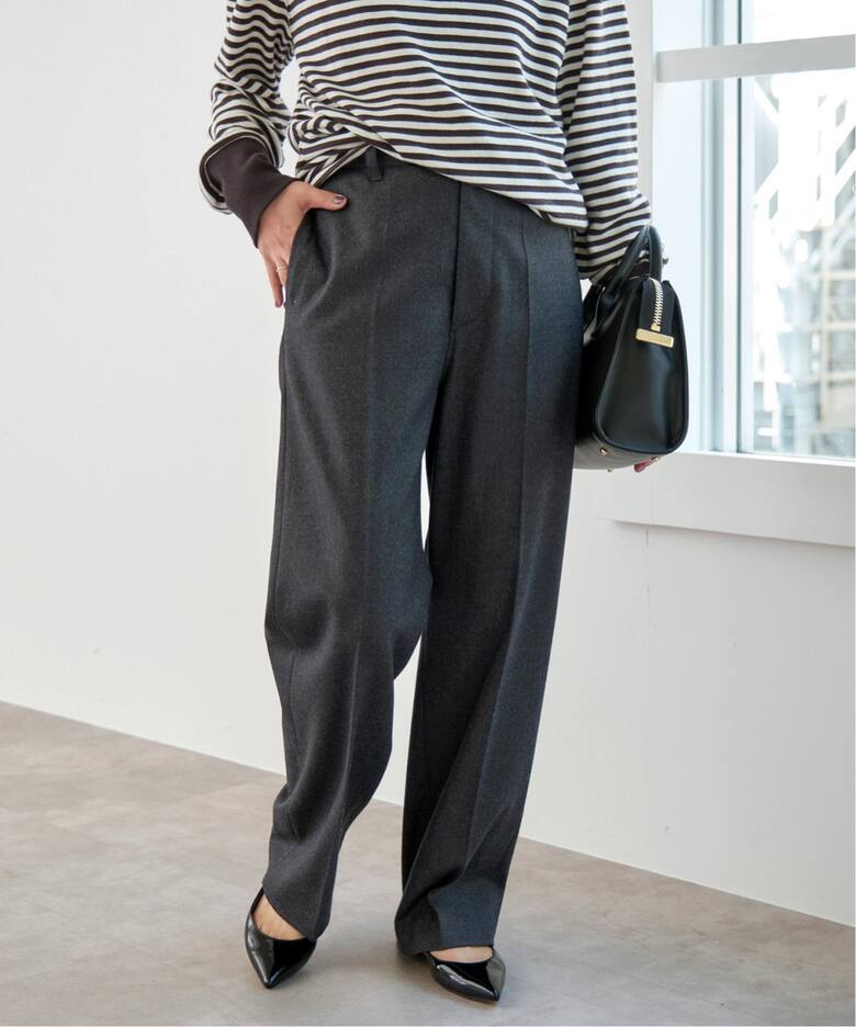 ファインウールストレッチパンツ（スラックス）｜Spick & Span 