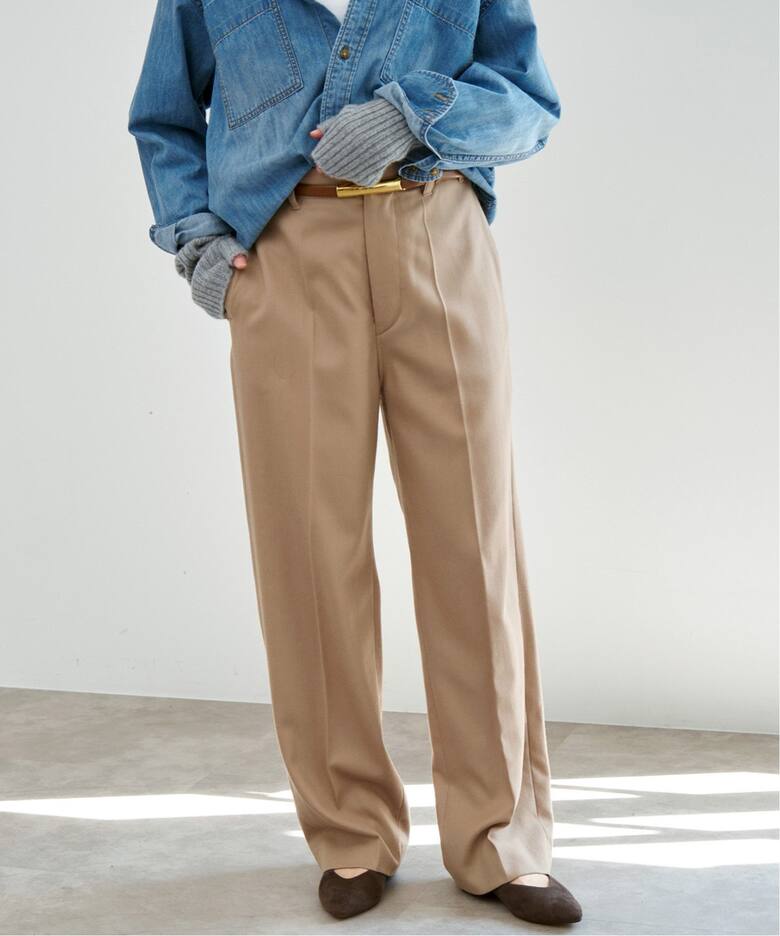 ファインウールストレッチパンツ（スラックス）｜Spick & Span 