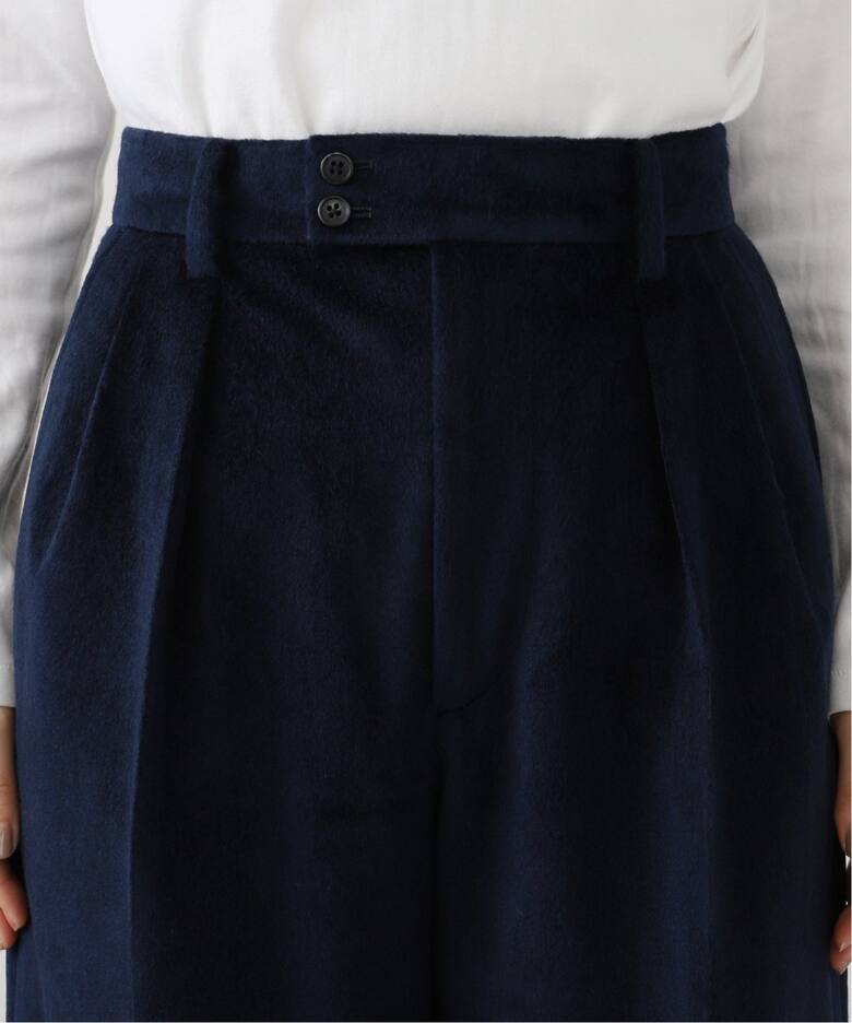 ベロアシャギータックパンツ（スラックス）｜Spick and Span（スピック  