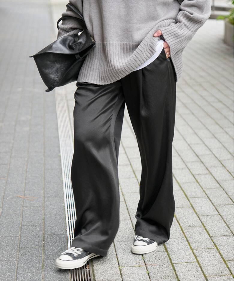 追加》サテンイージーパンツ（その他パンツ）｜Spick and Span  