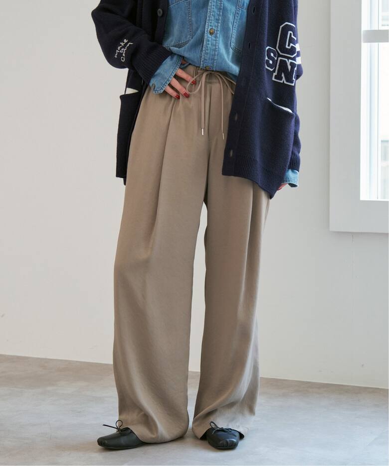 追加》サテンイージーパンツ（その他パンツ）｜Spick and Span  