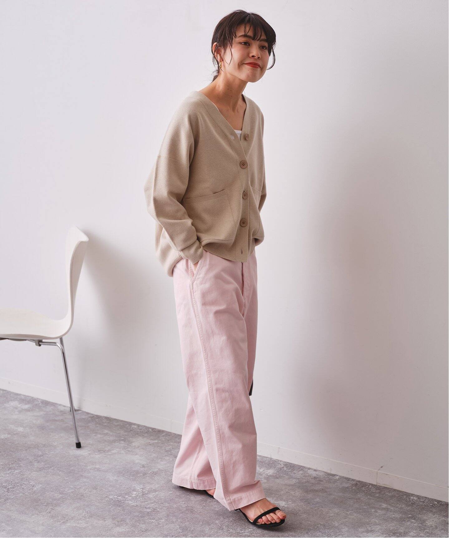 Spick and Span Higuchi×S チノワイドパンツ Higuchi×S チノワイドパンツ（チノパンツ）｜Spick and Span