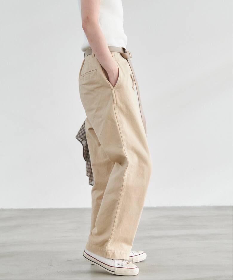 ≪追加3WEB限定≫Higuchi×S チノワイドパンツ（チノパンツ）｜Spick  