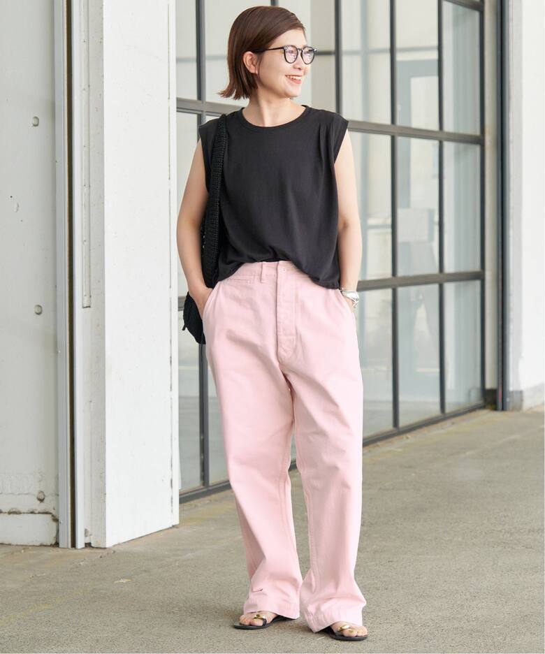 ≪追加3WEB限定≫Higuchi×S チノワイドパンツ（チノパンツ）｜Spick  