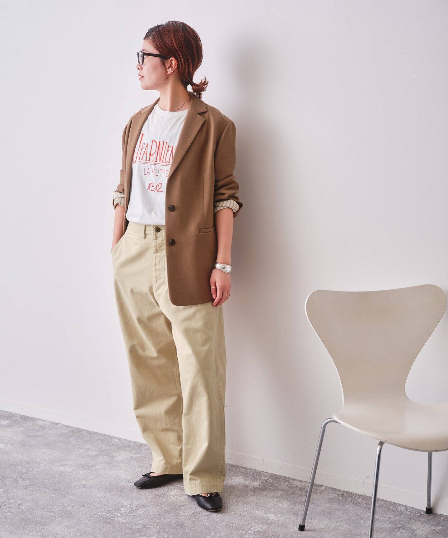 ≪WEB限定追加2≫Higuchi×S チノワイドパンツ（チノパンツ