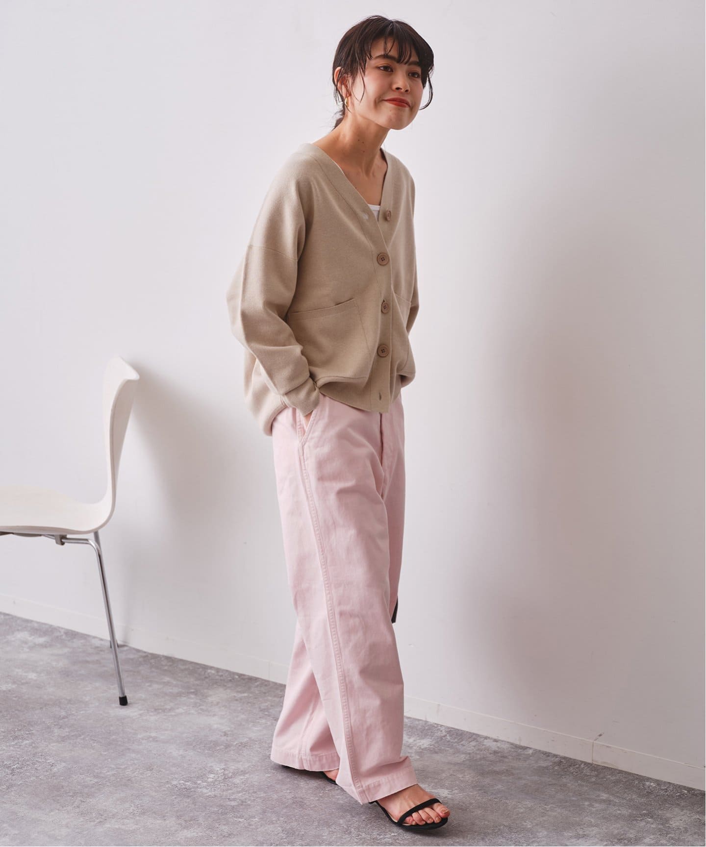 HiguchixS チノワイドパンツ ≪WEB限定追加2≫Higuchi×S チノワイドパンツ（チノパンツ