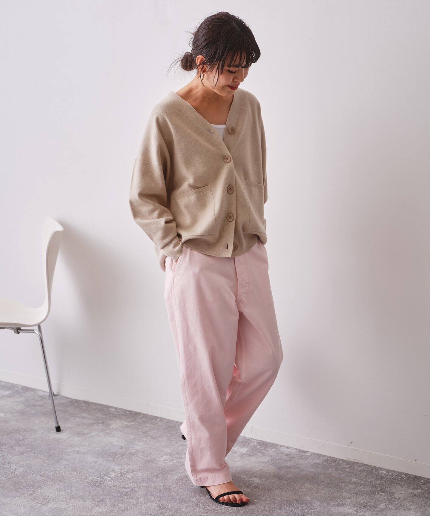 ≪WEB限定追加2≫Higuchi×S チノワイドパンツ（チノパンツ