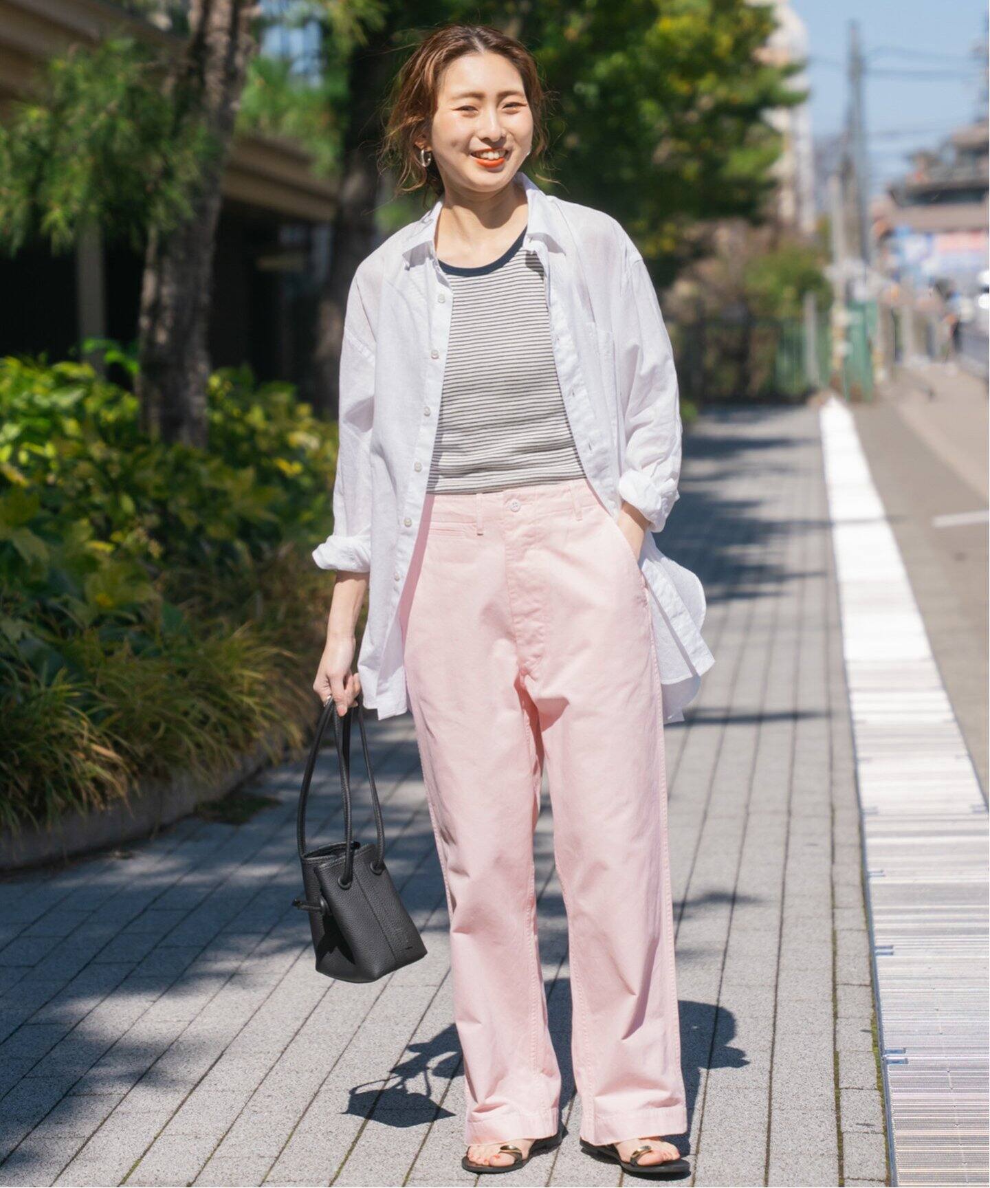 ≪WEB限定追加2≫Higuchi×S チノワイドパンツ（チノパンツ