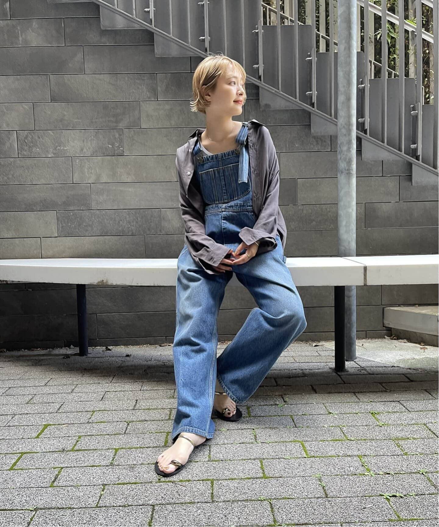 ≪WEB限定追加≫S.Shiori*S デニムサロペット（サロペット 