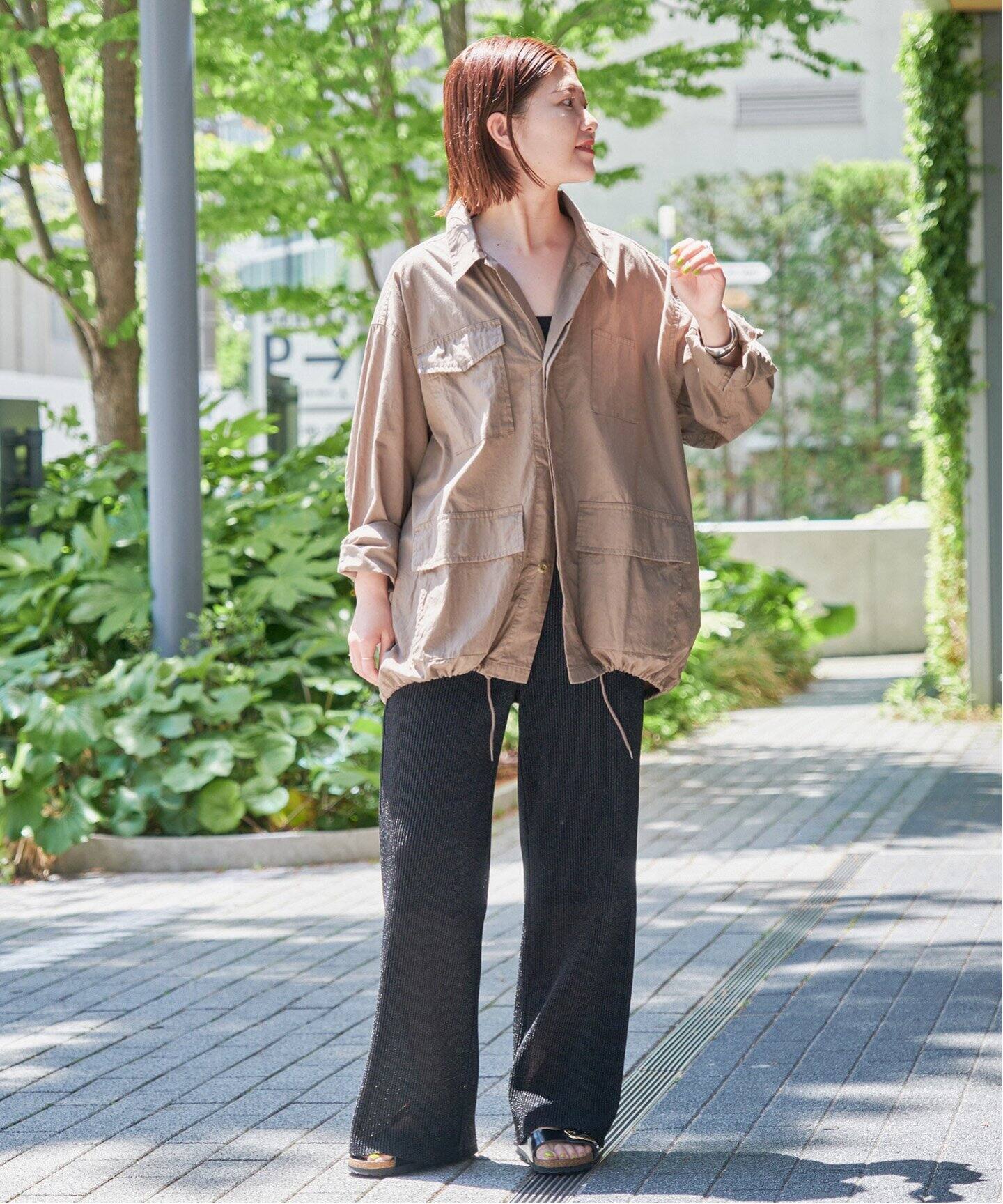 パンツ SK ラメセミワイドイージーパンツ（その他パンツ）｜Spick and Span